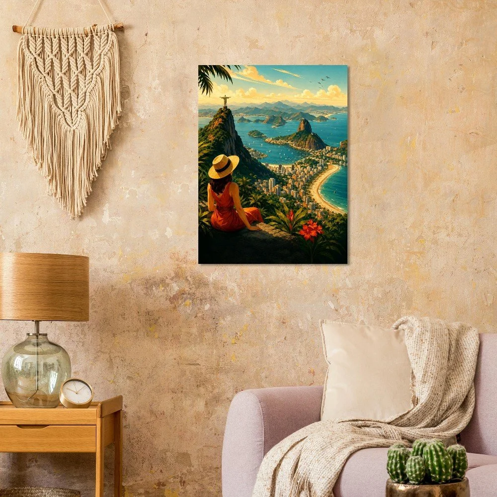 Rio de Janeiro - Cidade Maravilhosa | Premium Semi-Glossy Paper Poster