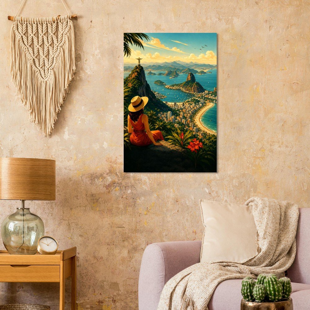 Rio de Janeiro - Cidade Maravilhosa | Premium Semi-Glossy Paper Poster