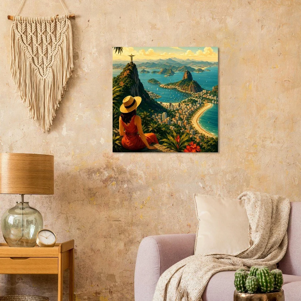 Rio de Janeiro - Cidade Maravilhosa | Premium Semi-Glossy Paper Poster