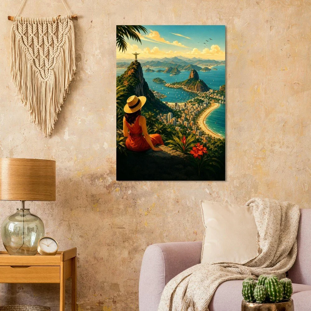 Rio de Janeiro - Cidade Maravilhosa | Premium Semi-Glossy Paper Poster