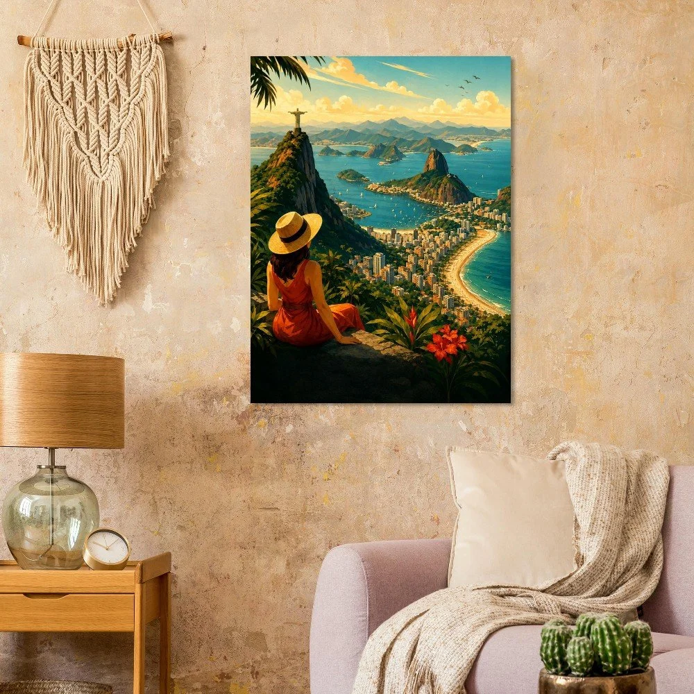 Rio de Janeiro - Cidade Maravilhosa | Premium Semi-Glossy Paper Poster
