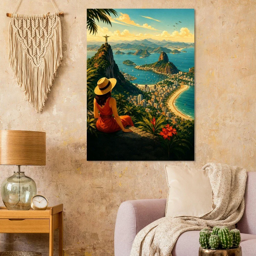 Rio de Janeiro - Cidade Maravilhosa | Premium Semi-Glossy Paper Poster