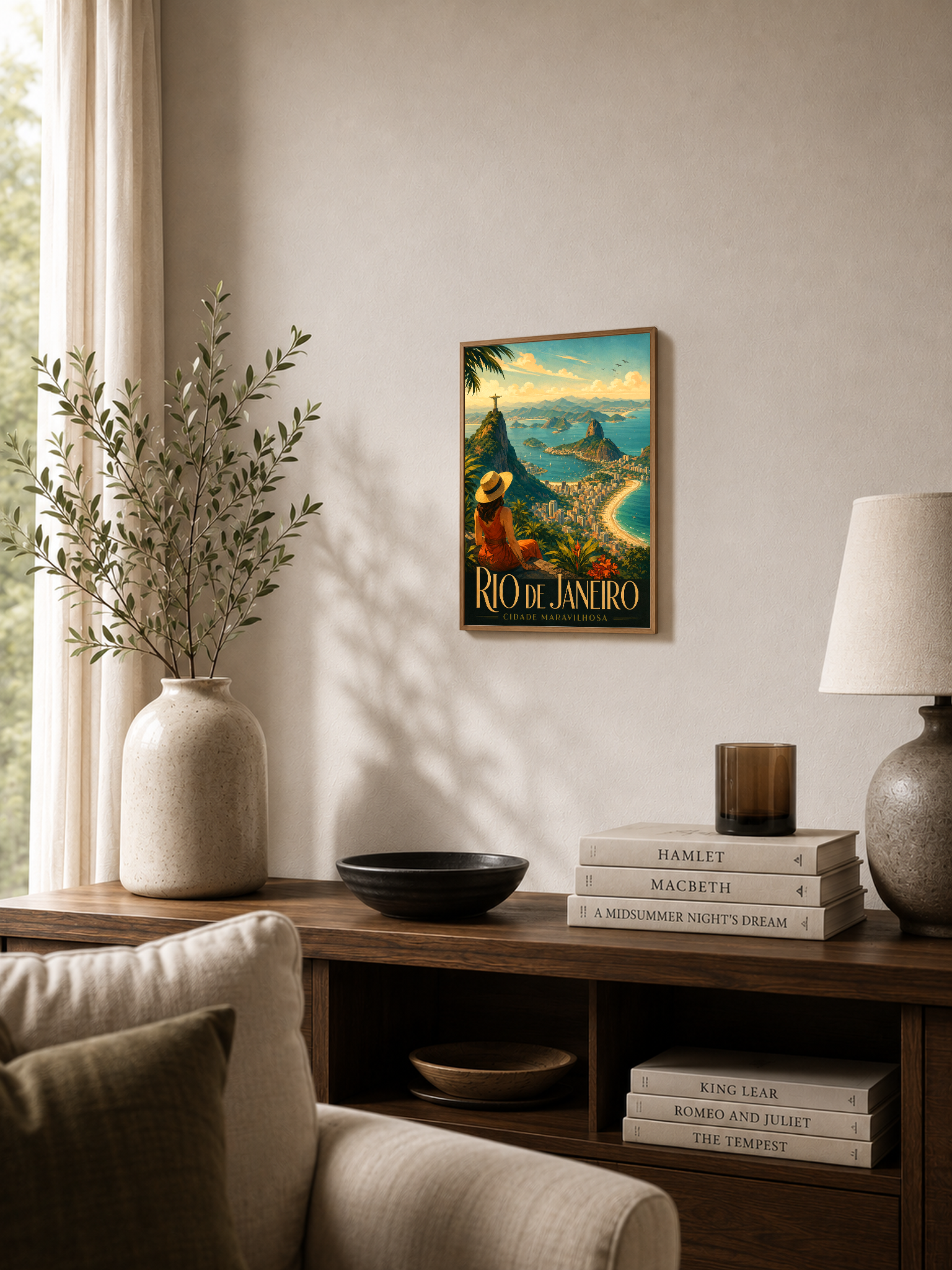 Rio de Janeiro - Cidade Maravilhosa | Premium Semi-Glossy Paper Poster