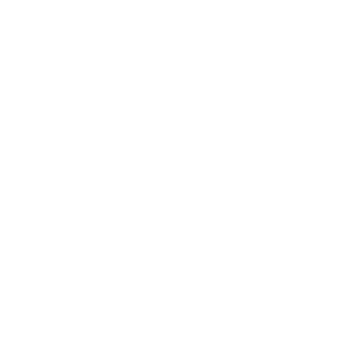 Close-up of a black and white cosmic or planetary design with a large black circle and a white crescent shape at the top.