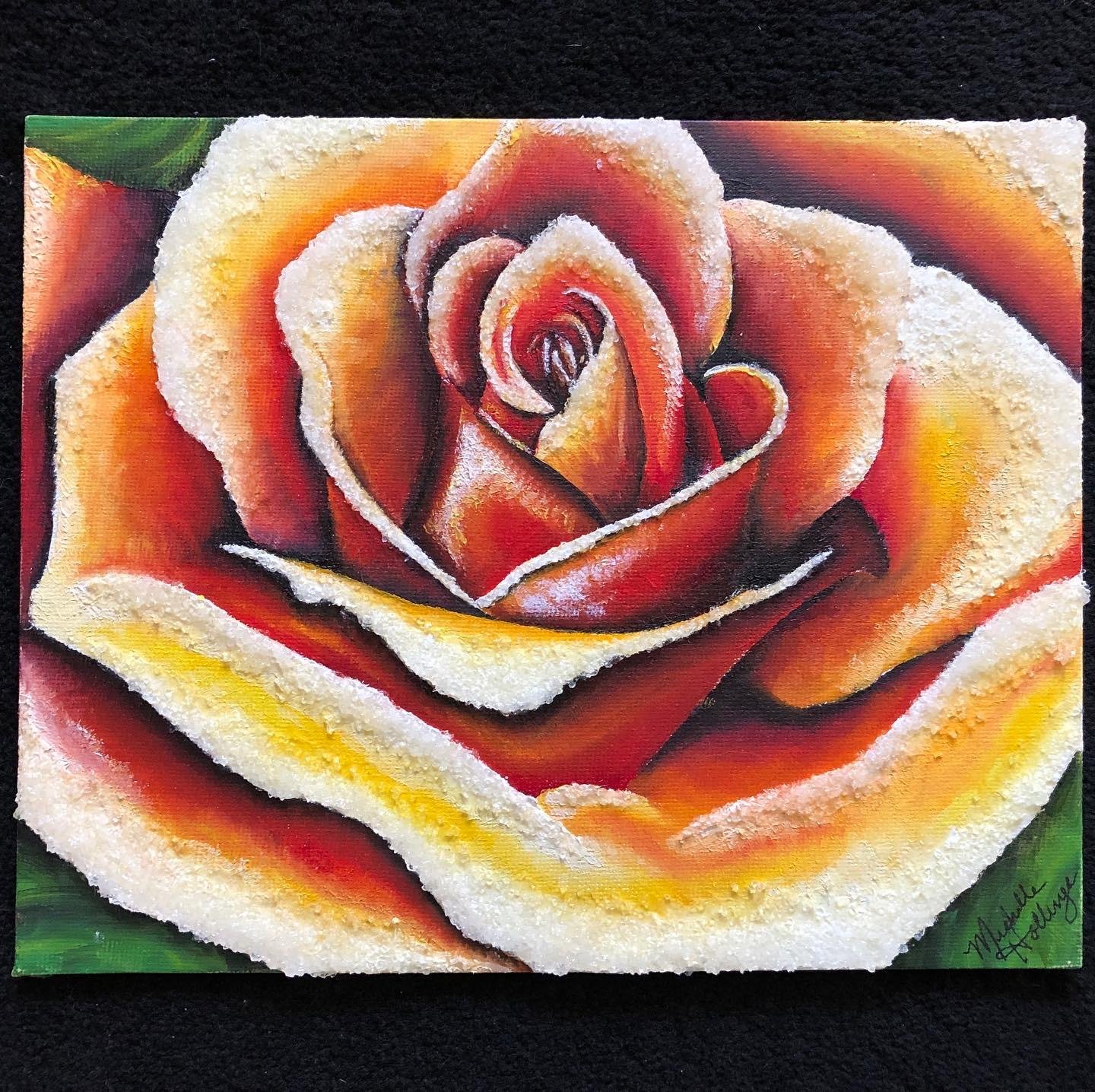 Textured Rose