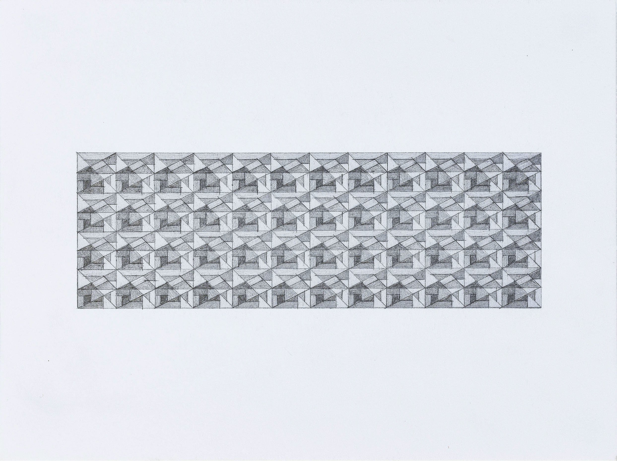 Graphite on Paper | 12 x 2 inches