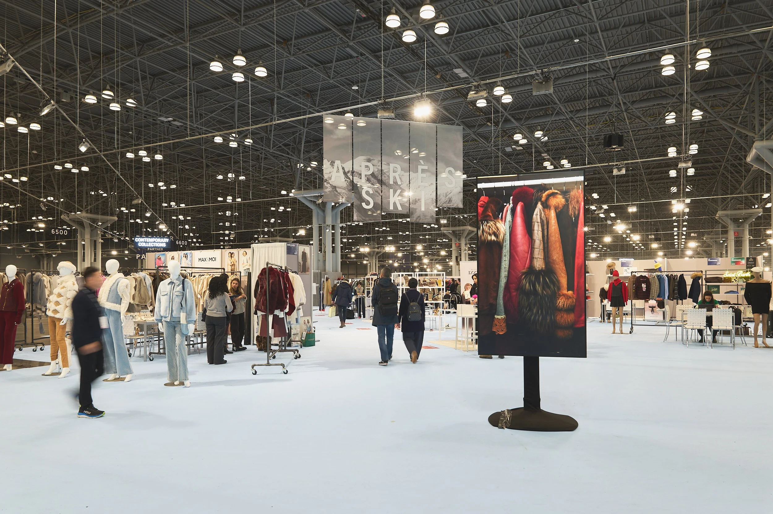 Trade show floor photography at Coterie New York by Arsen Vasquez