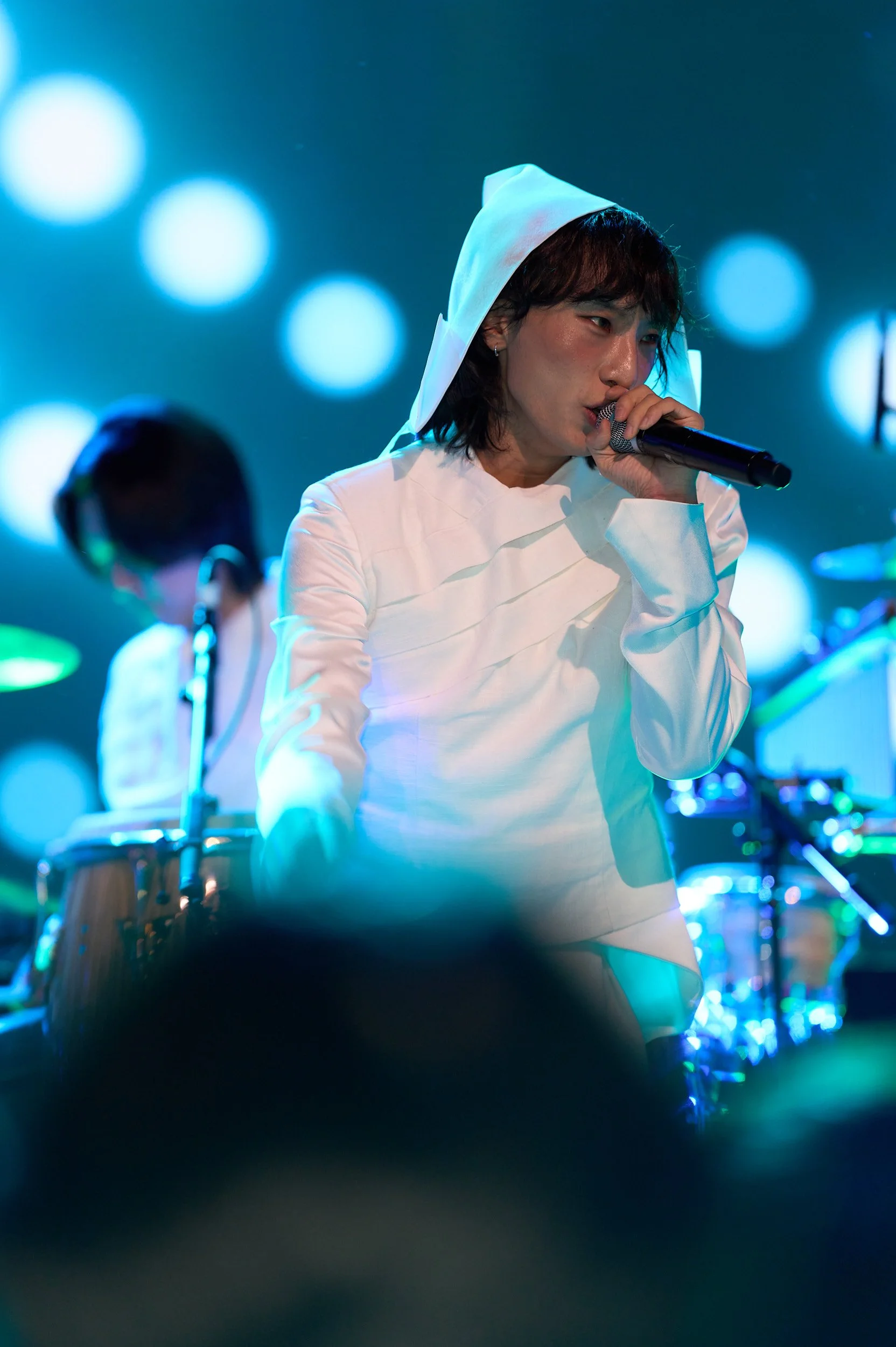 Korean performer at Hanwha Group corporate event, photographed by Arsen Vasquez Photography New York