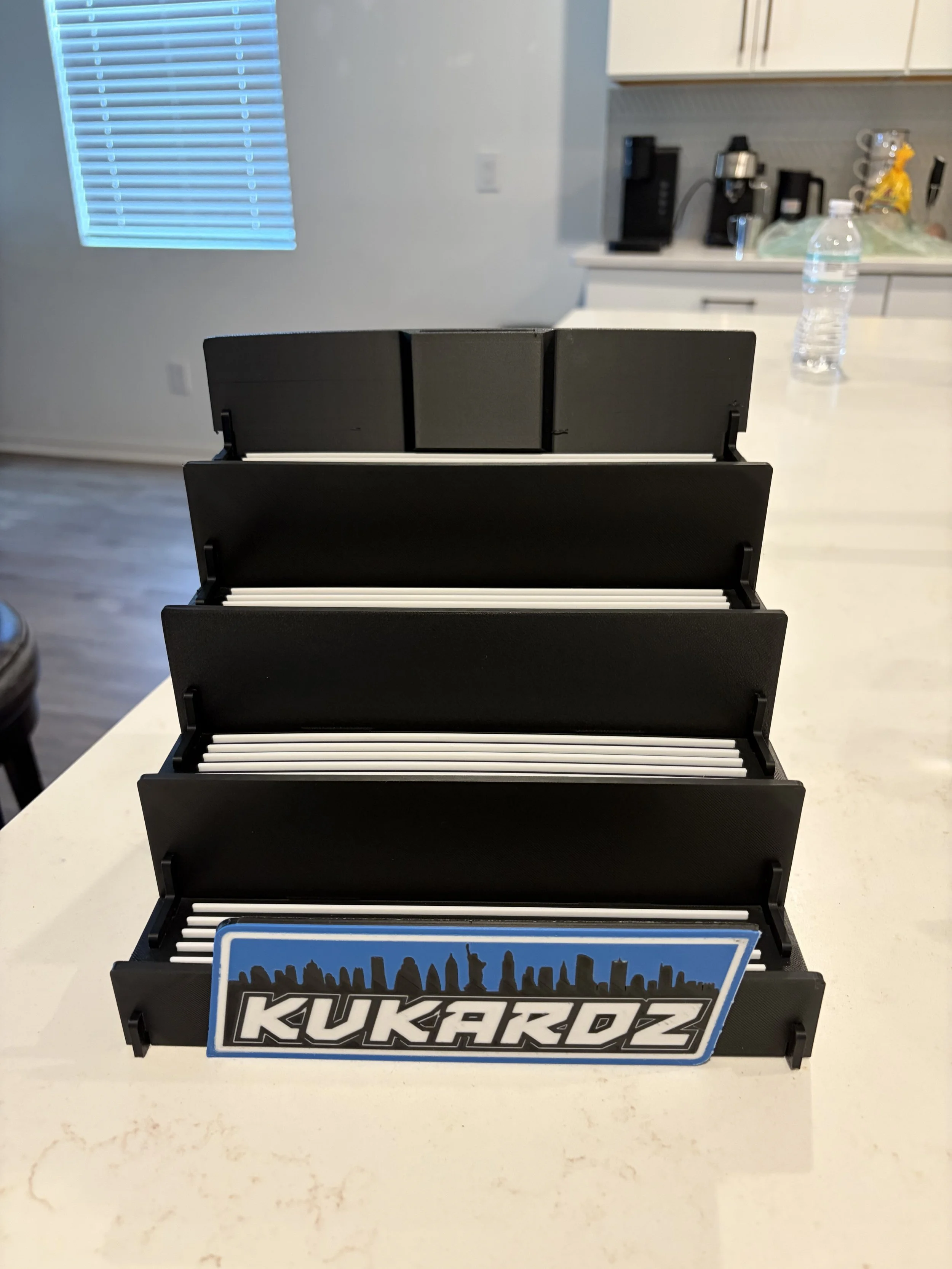 Custom logo 4 Tiered Display Stand