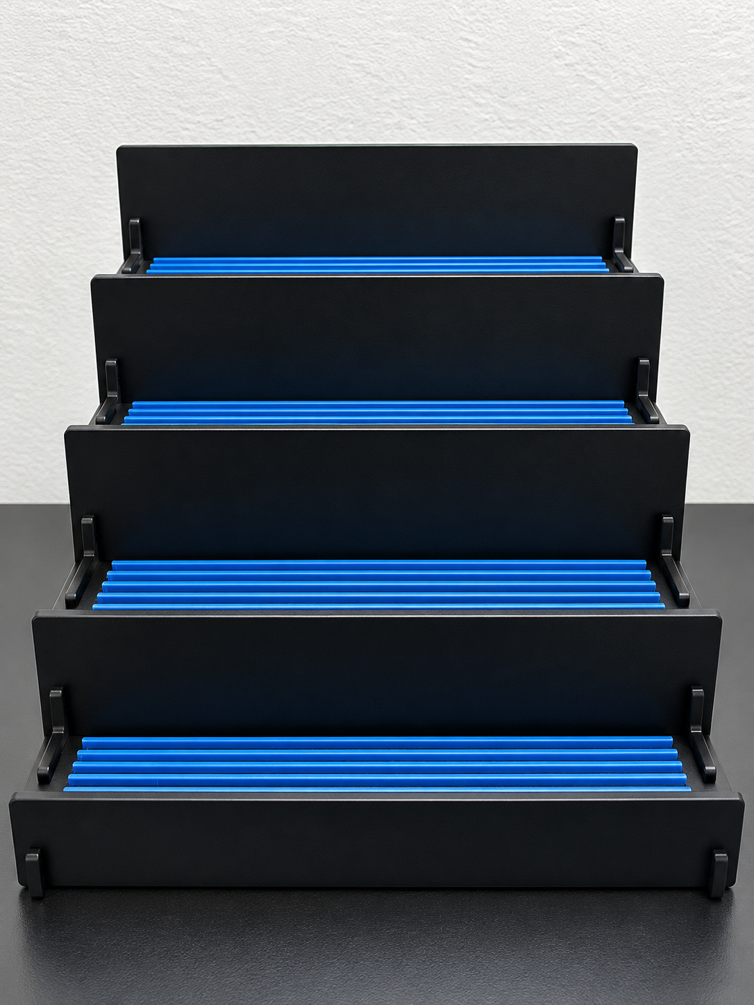 Blank 4 Tier Card Display Stand