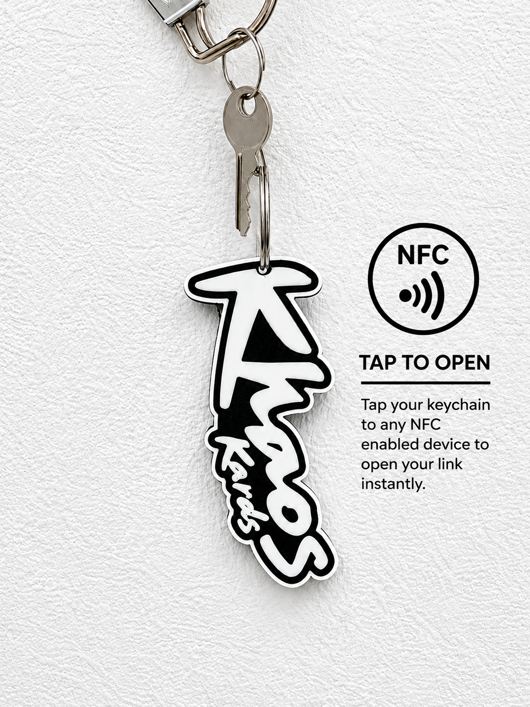 Custom Keychain with NFC capabilities