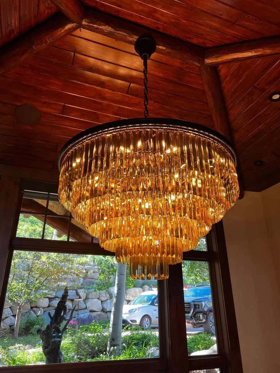 Luxury light fixtures and chandeliers by Stone Hill Electric