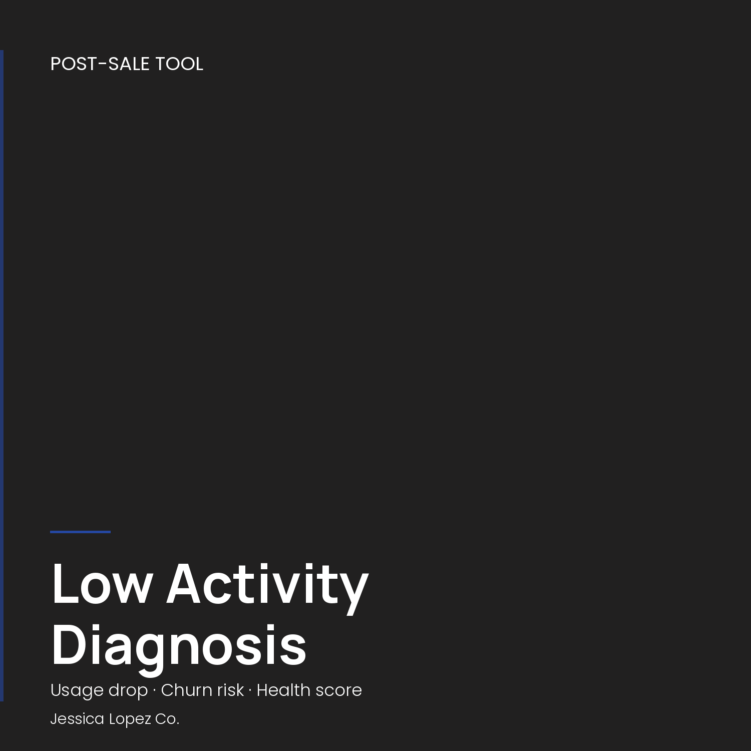 Low Activity Diagnosis Protocol 