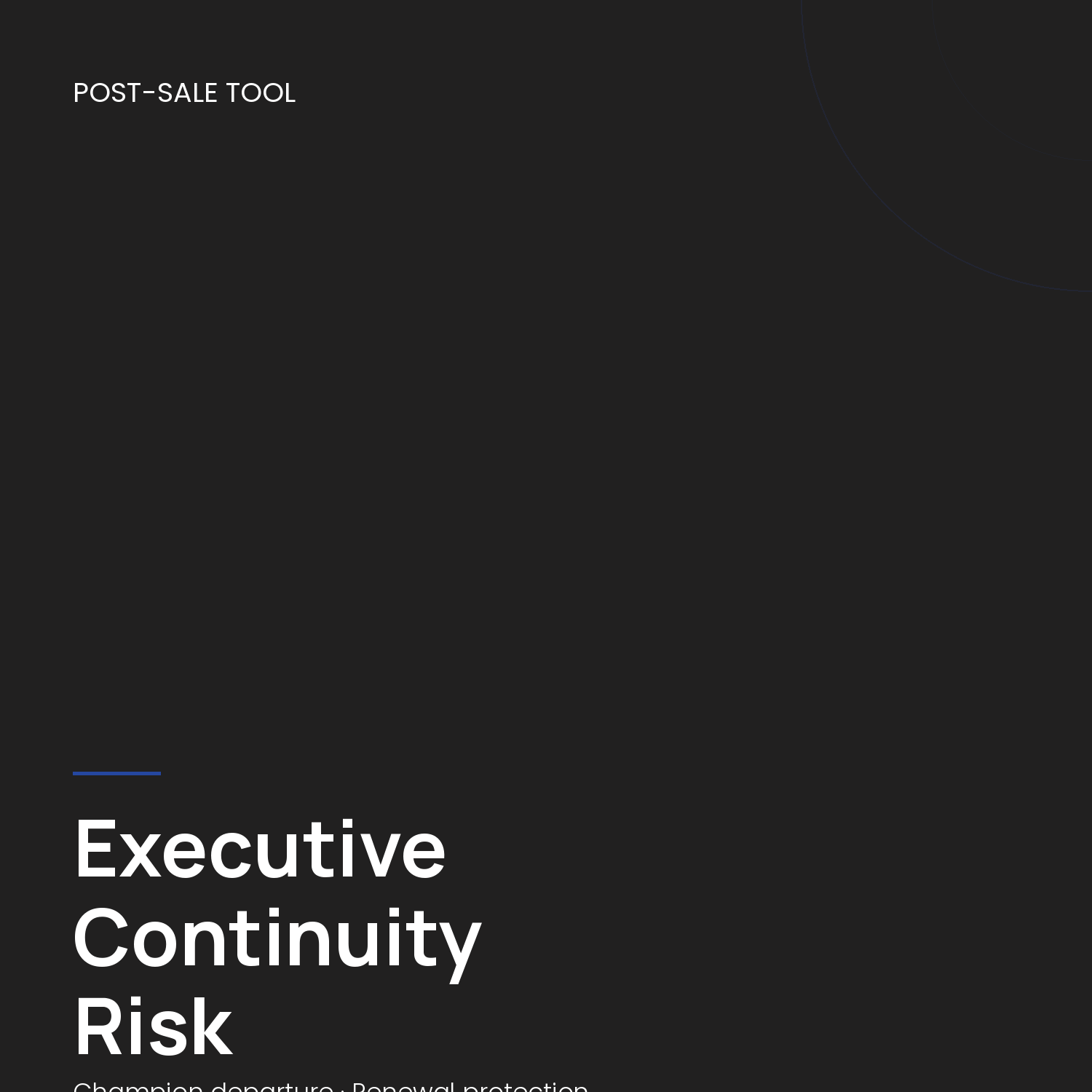 Executive Continuity Risk 