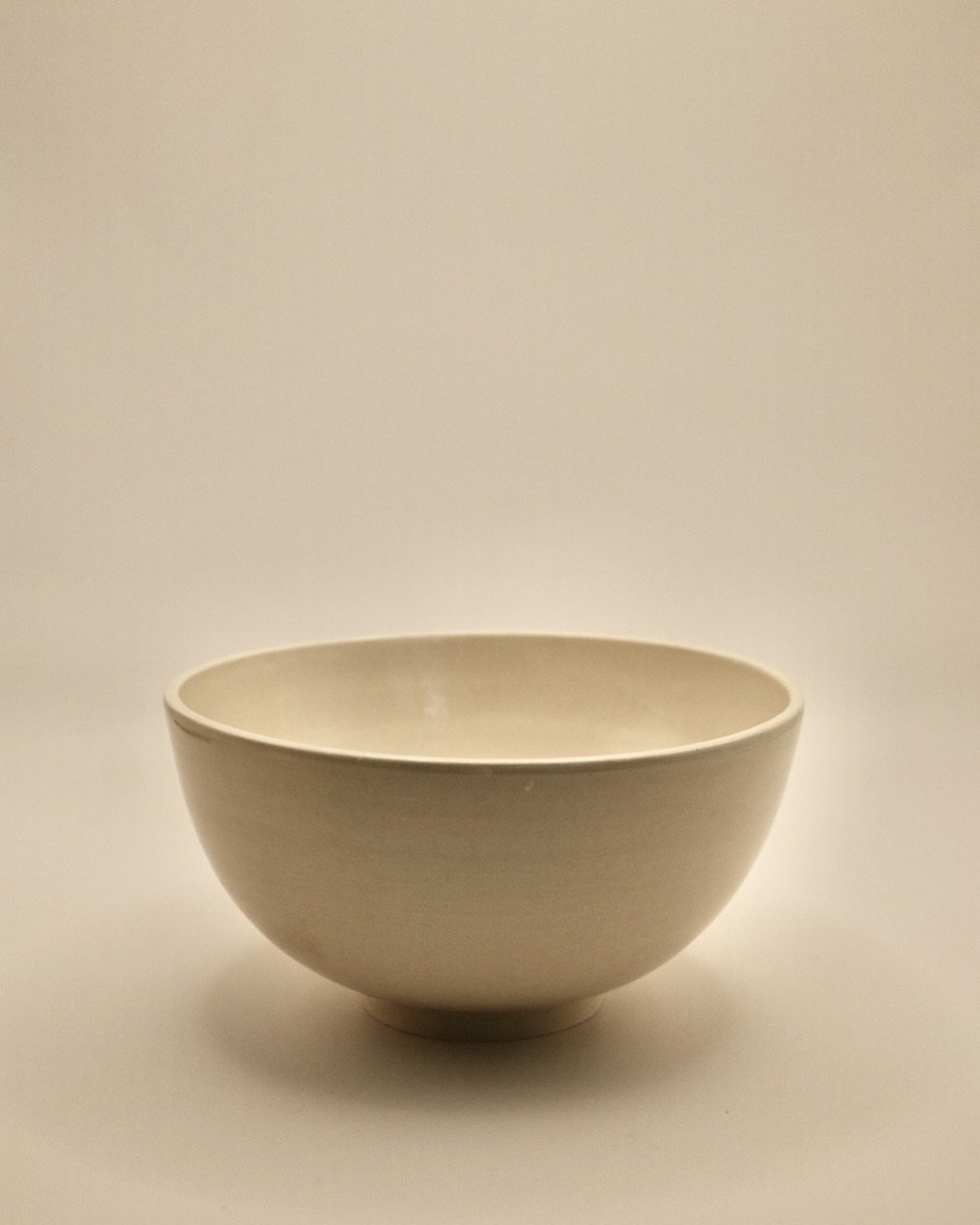 White porcelain bowl