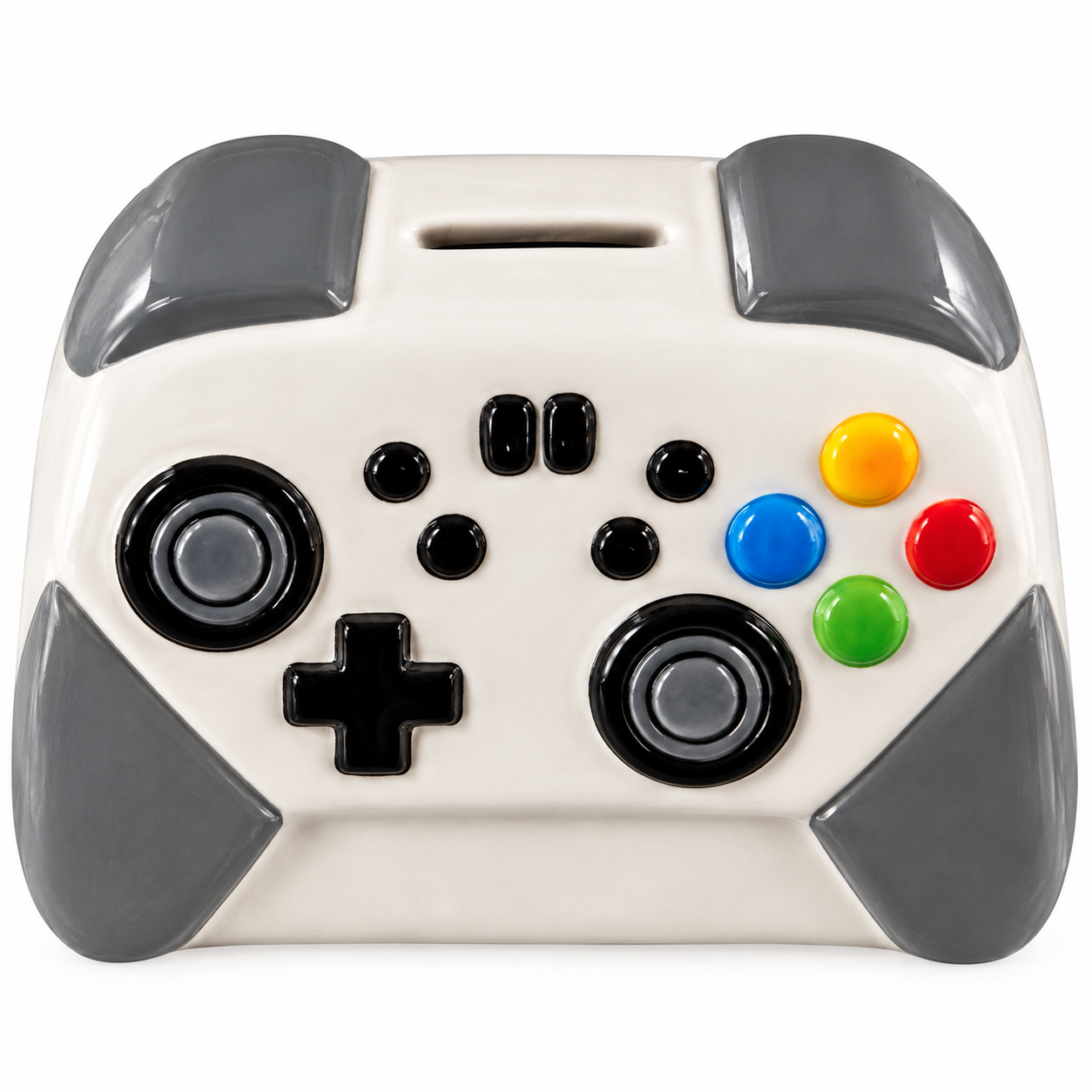 Glossy Ceramic Gamepad Coin Bank.png