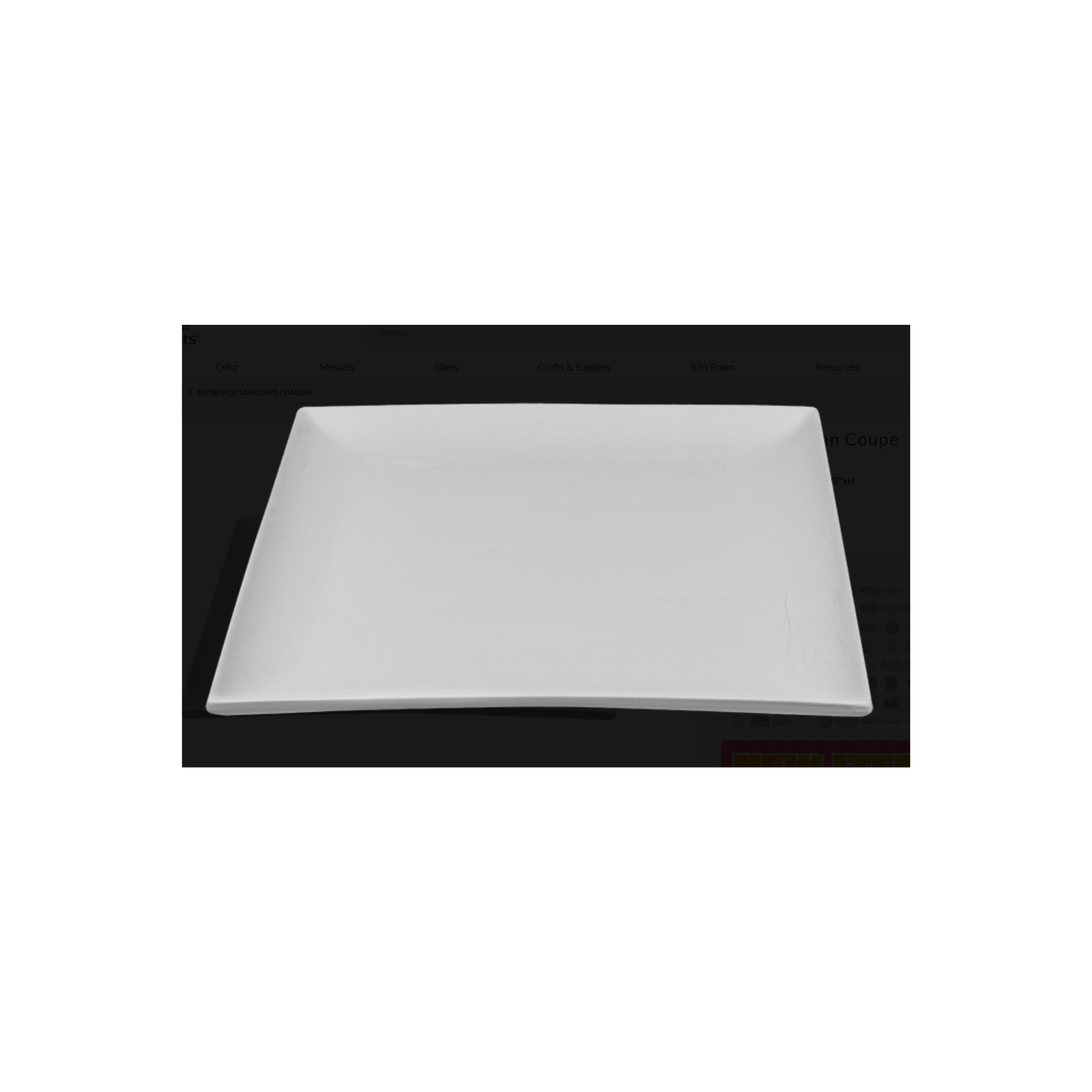 Coupe Dinner Plate