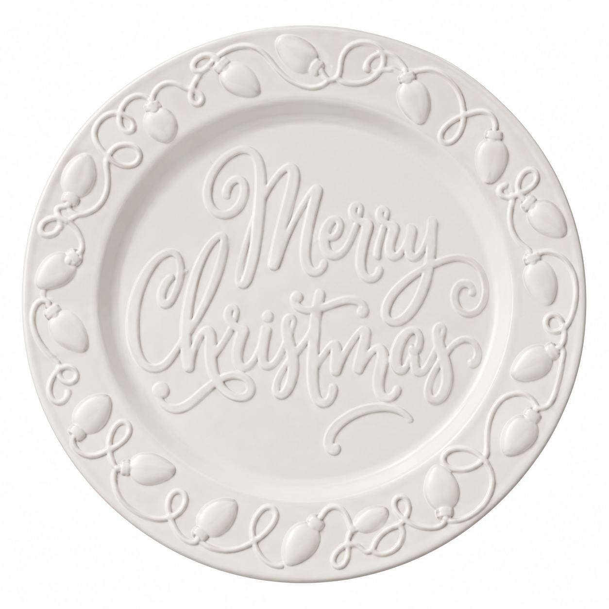 Merry Christmas Plate – Take-Home Pottery Kit