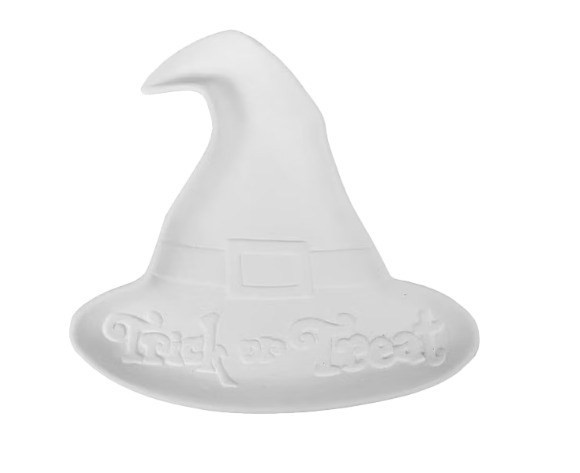Trick or Treat Witch Hat Dish