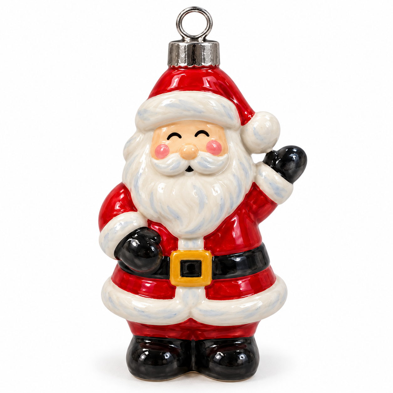 Glossy Ceramic Santa Ornament.png