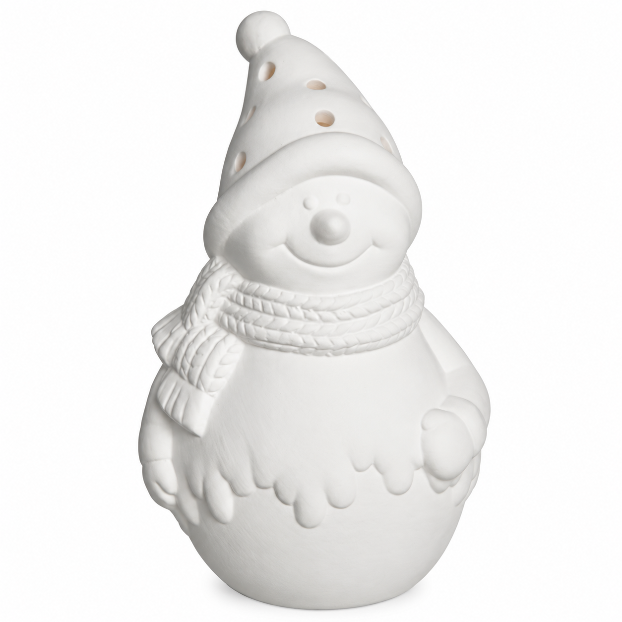 Light Up Frosty Snowman – Take-Home Pottery Kit