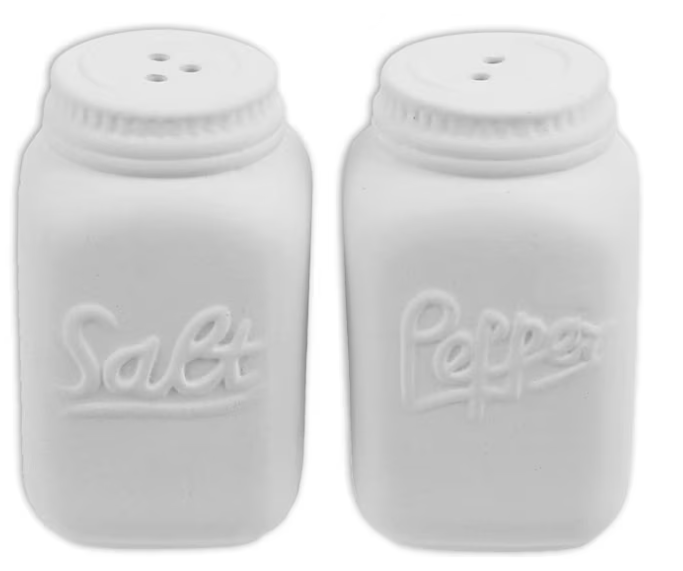 Mason Jar Salt and Pepper Set