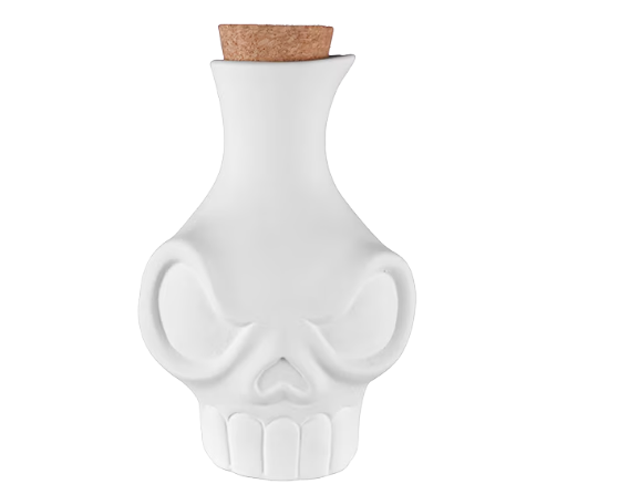 Spooky Spirits Skull Decanter