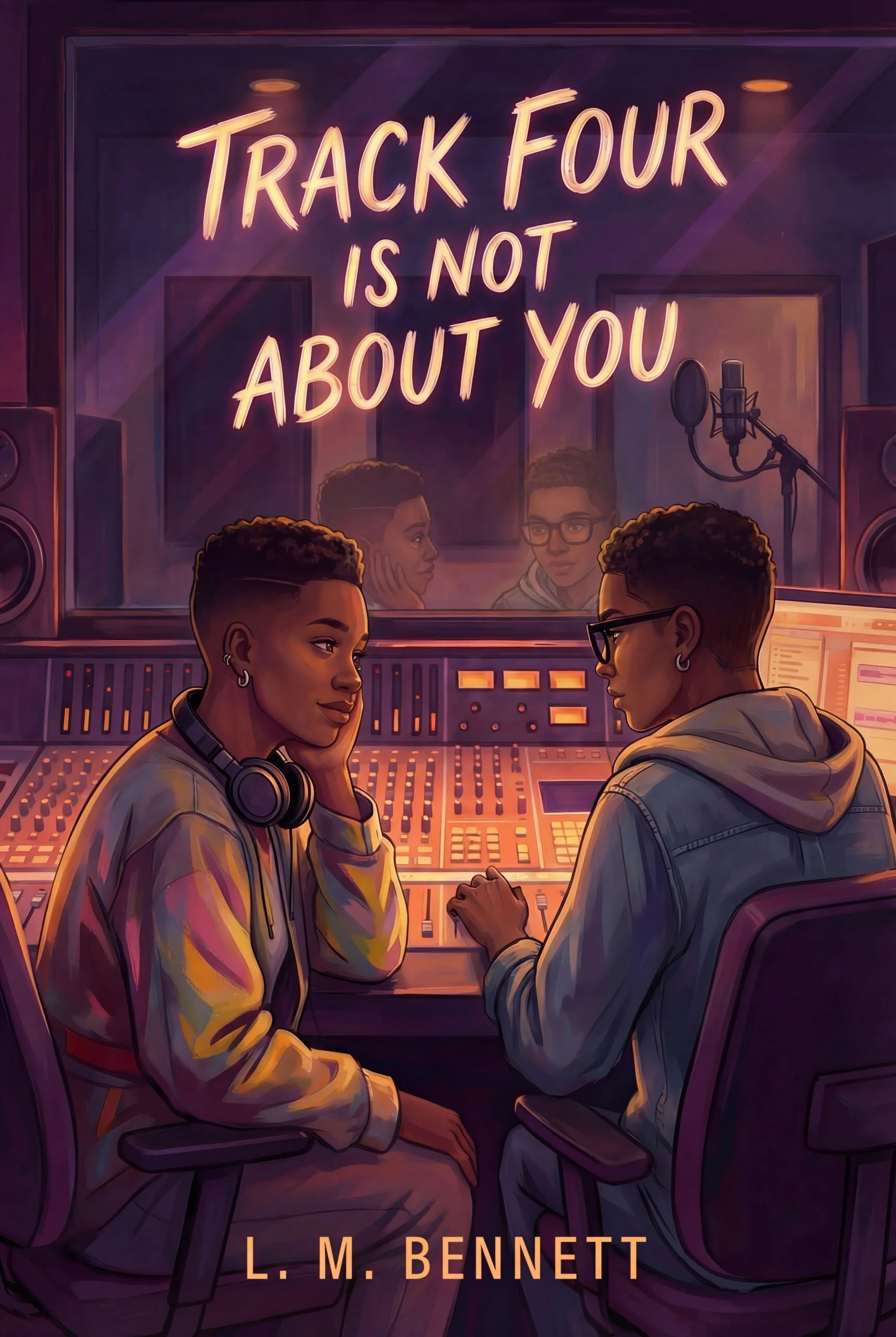 New Release Spotlight - Track Four Is Not About You (Hot Mic Book 2), by L.M. Bennett