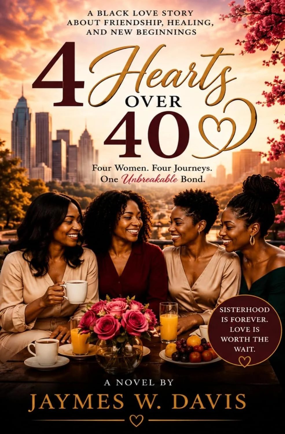 New Release Spotlight - 4 Hearts Over 40 (Black Love Book 1), by Jaymes Davis