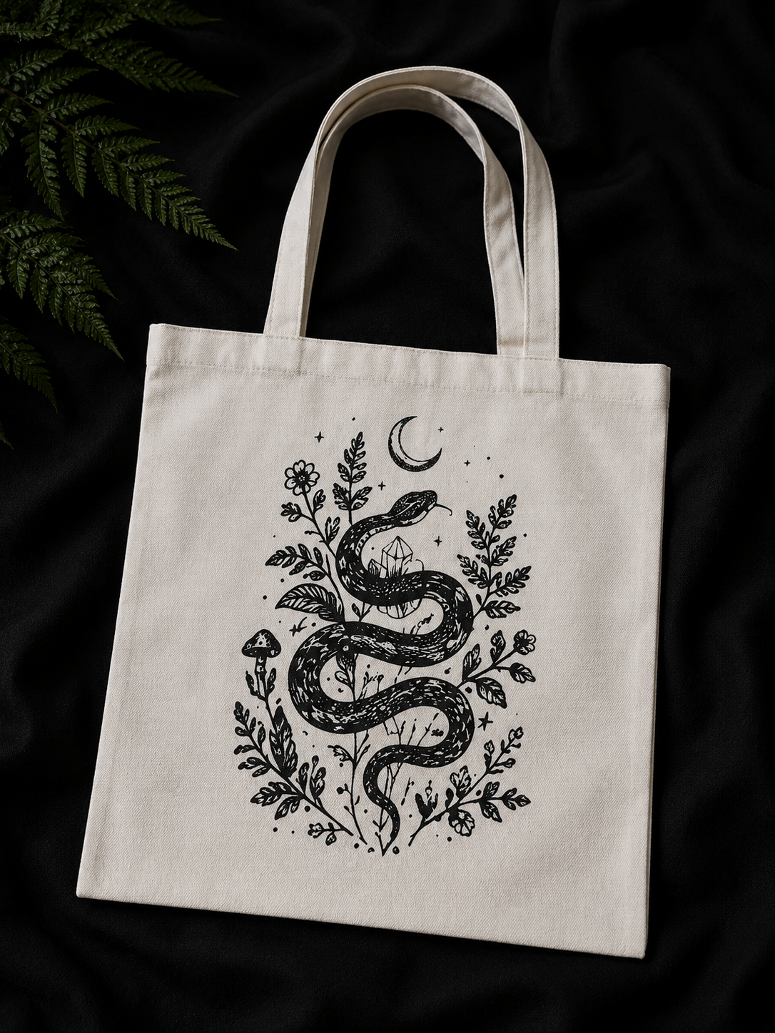 Forest Serpent Tote