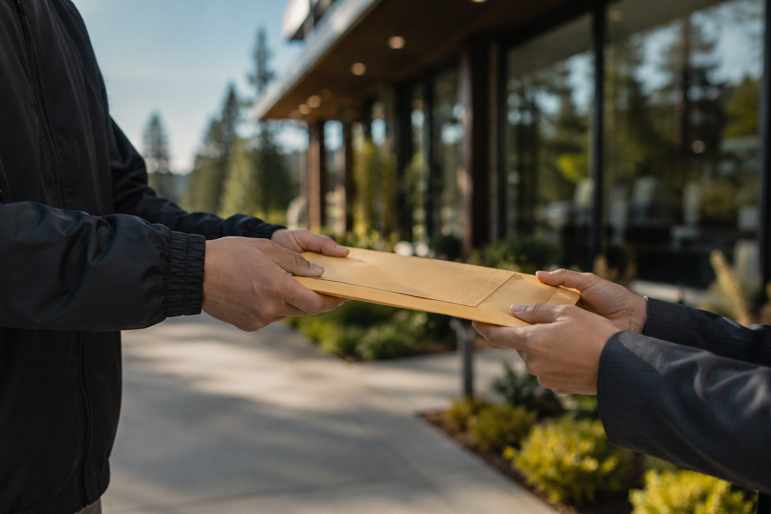 When to Use a Courier Service Instead of Mailing Important Documents