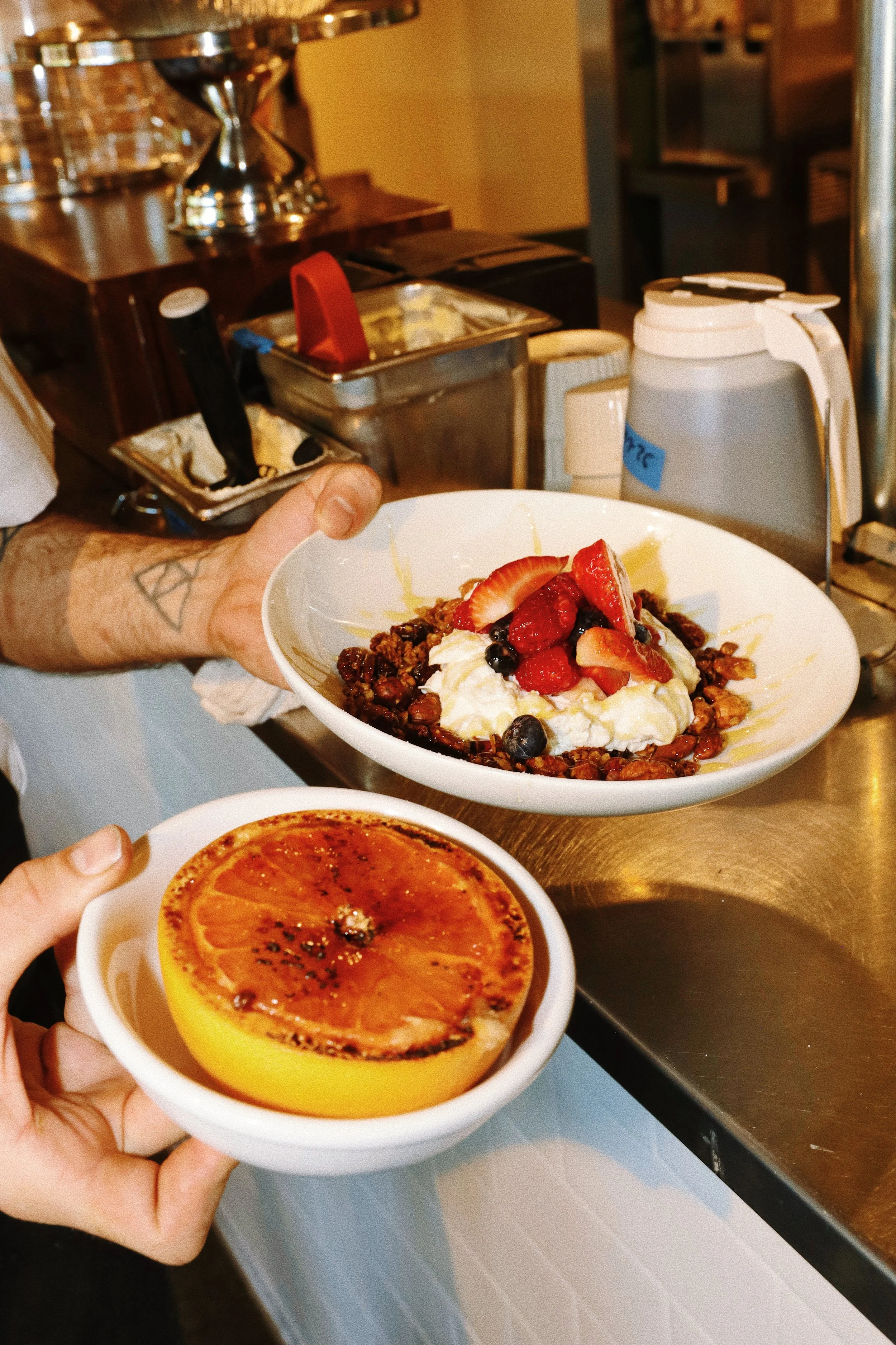 Mom's Granola Bowl & Caramelized Grapefruit.jpg