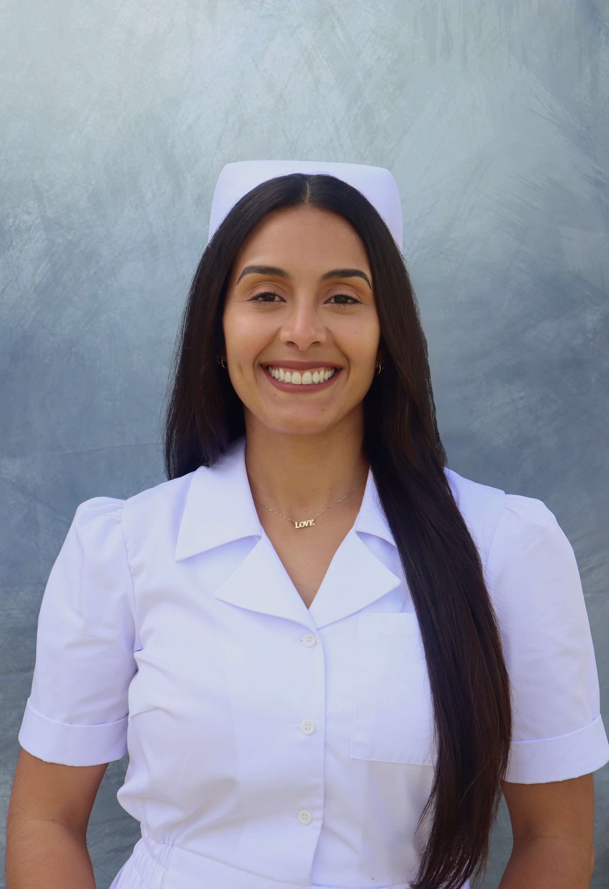 Professional portrait of a healthcare professional in uniform for personal branding and career use