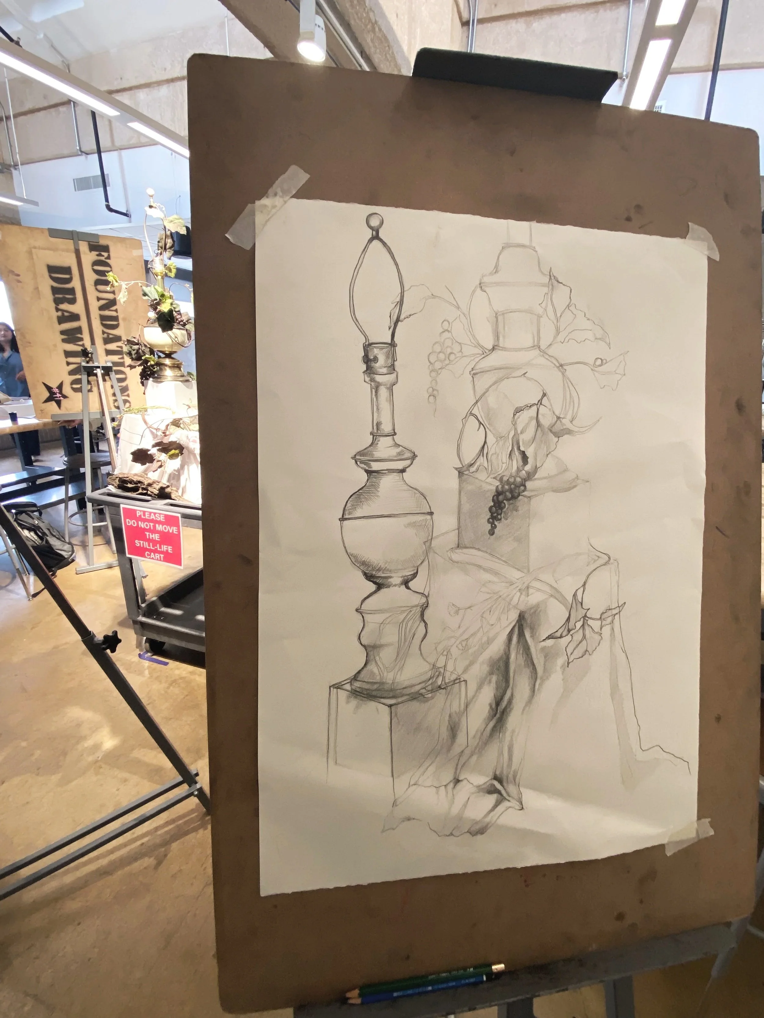 Chaos Still Life. 2023. In Progress On Site. 