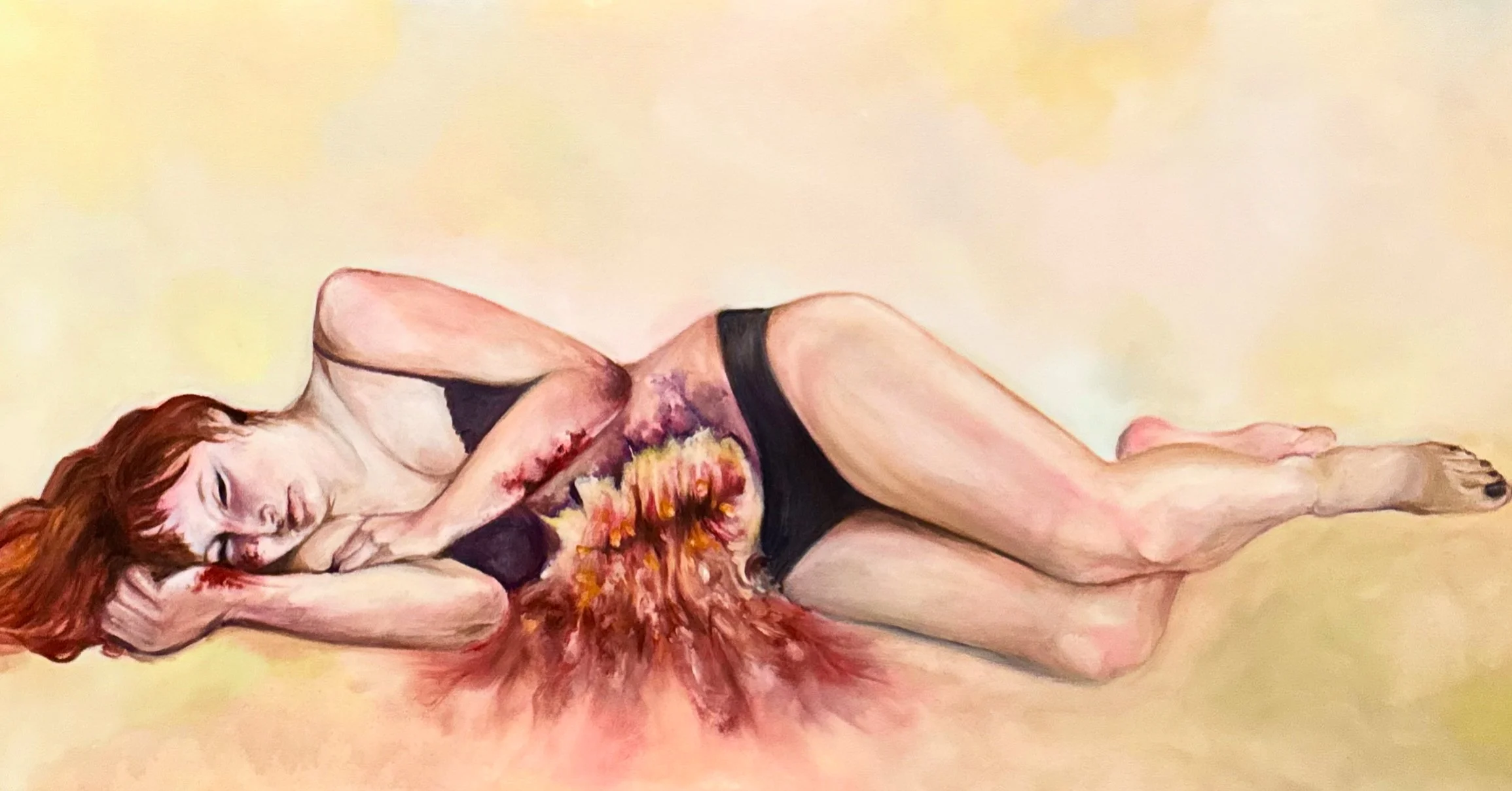 The Reaping. 24 x 48. 2025. 