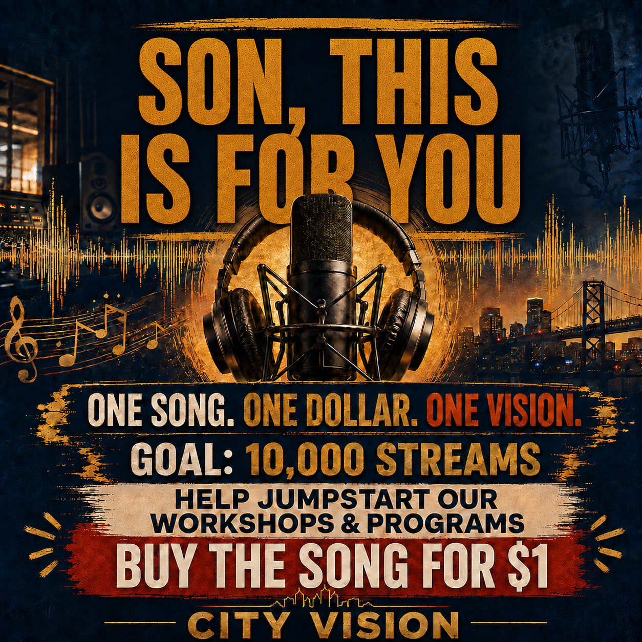 Son this is for you.