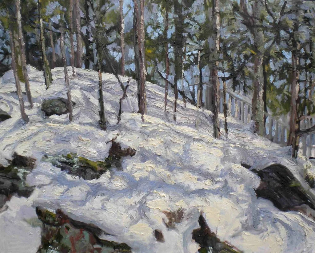 Afternoon Sun, Oil on Canvas, SOLD