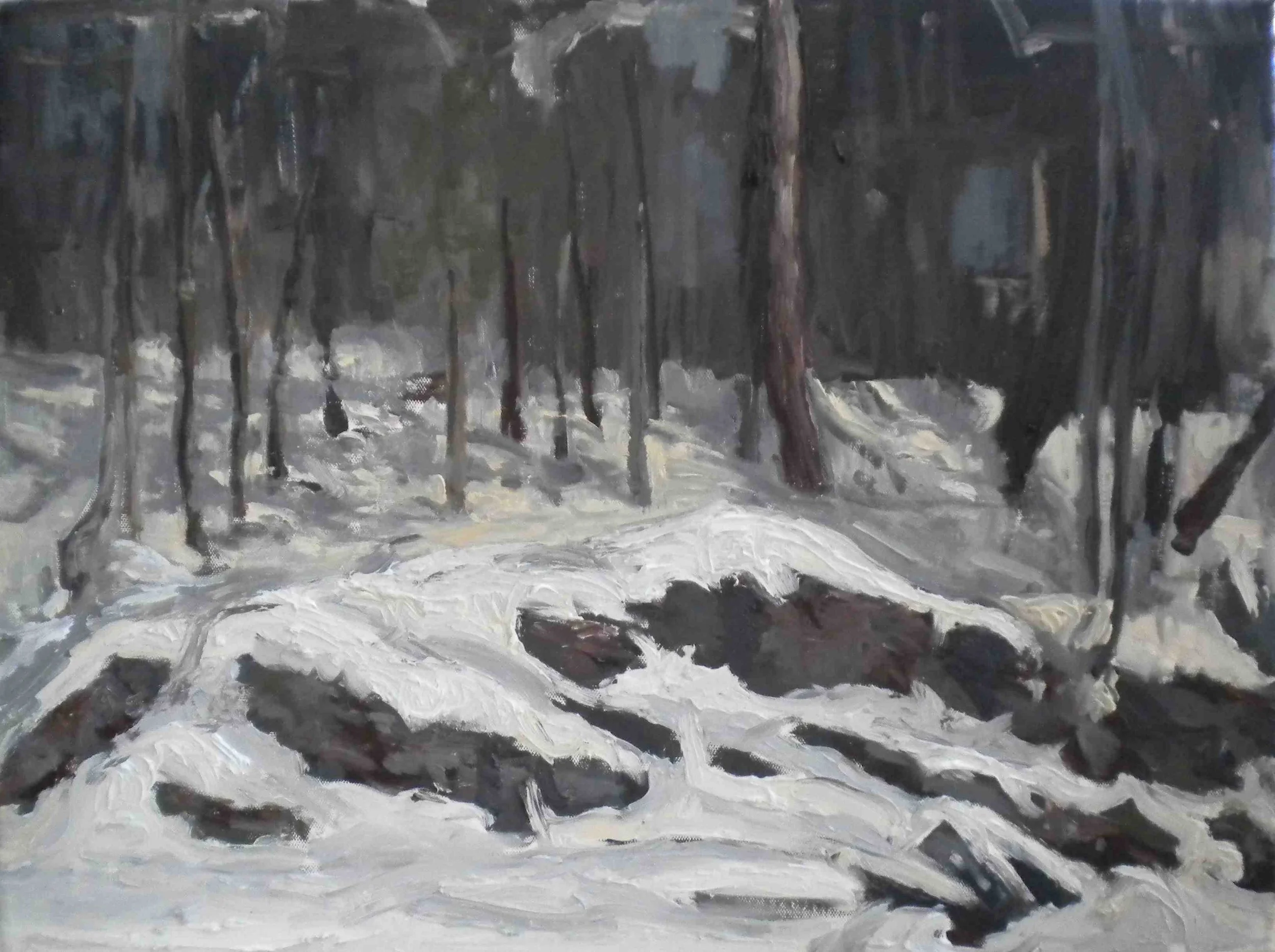Lake of Bays, Oil on canvas, SOLD