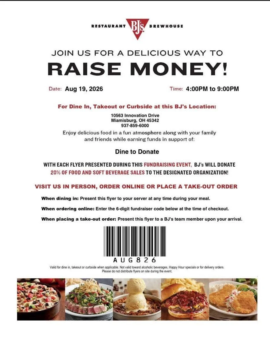 BJ's Restuart and Brewhouse Fundraiser