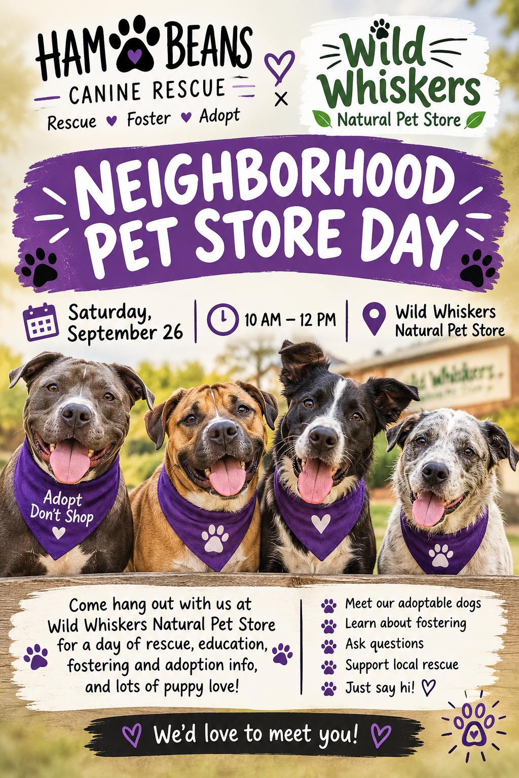 Neighborhood Pet Store Day