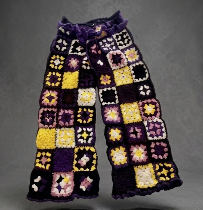 
 "The Sugar Plum Fairy Pants" - Romantic whimsy meeting effortless refinement.   Available by Commission 