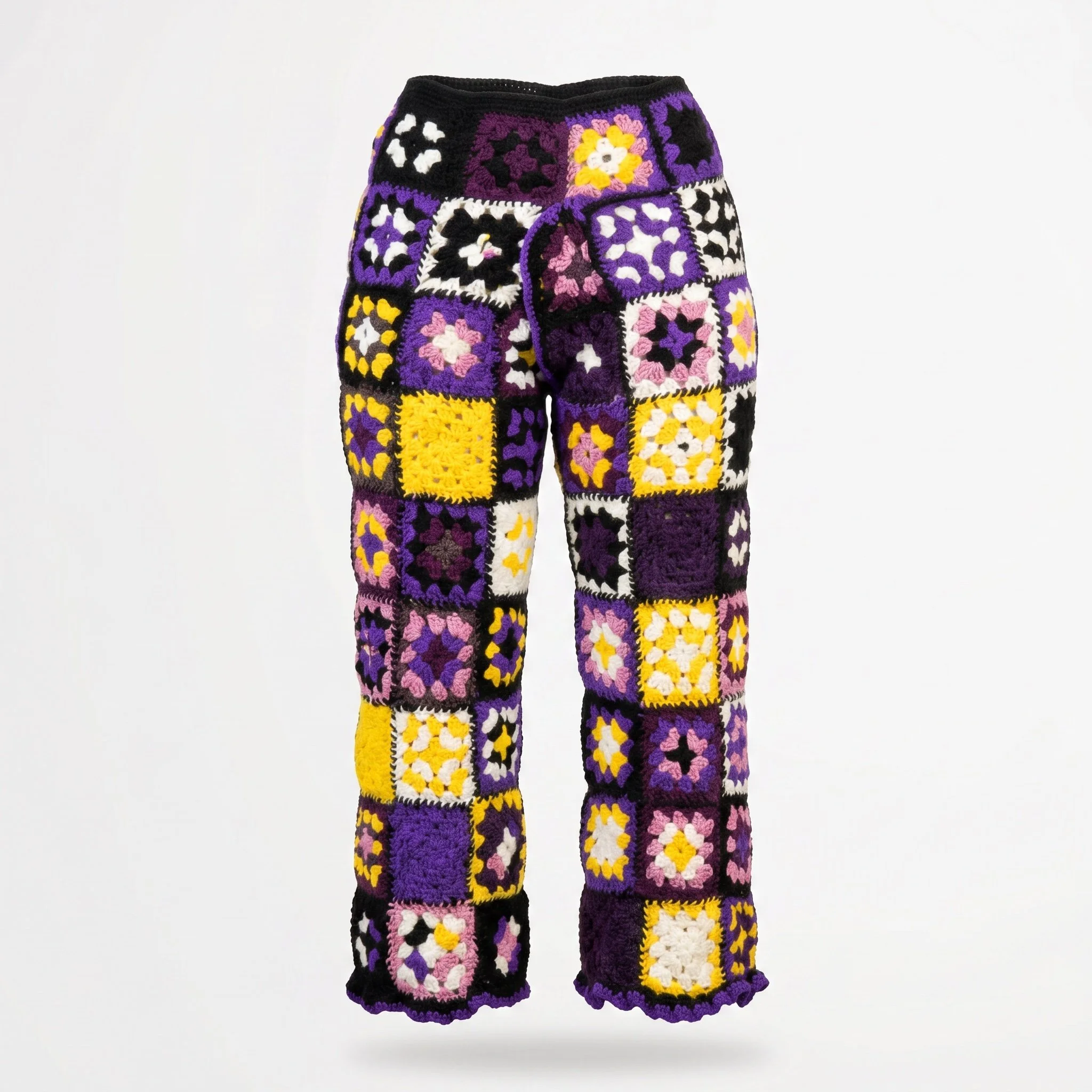  "The Sugar Plum Fairy " -
These signature pants use quality acrylic—selected for softness, resilience, and everyday ease.  Available by Commission 