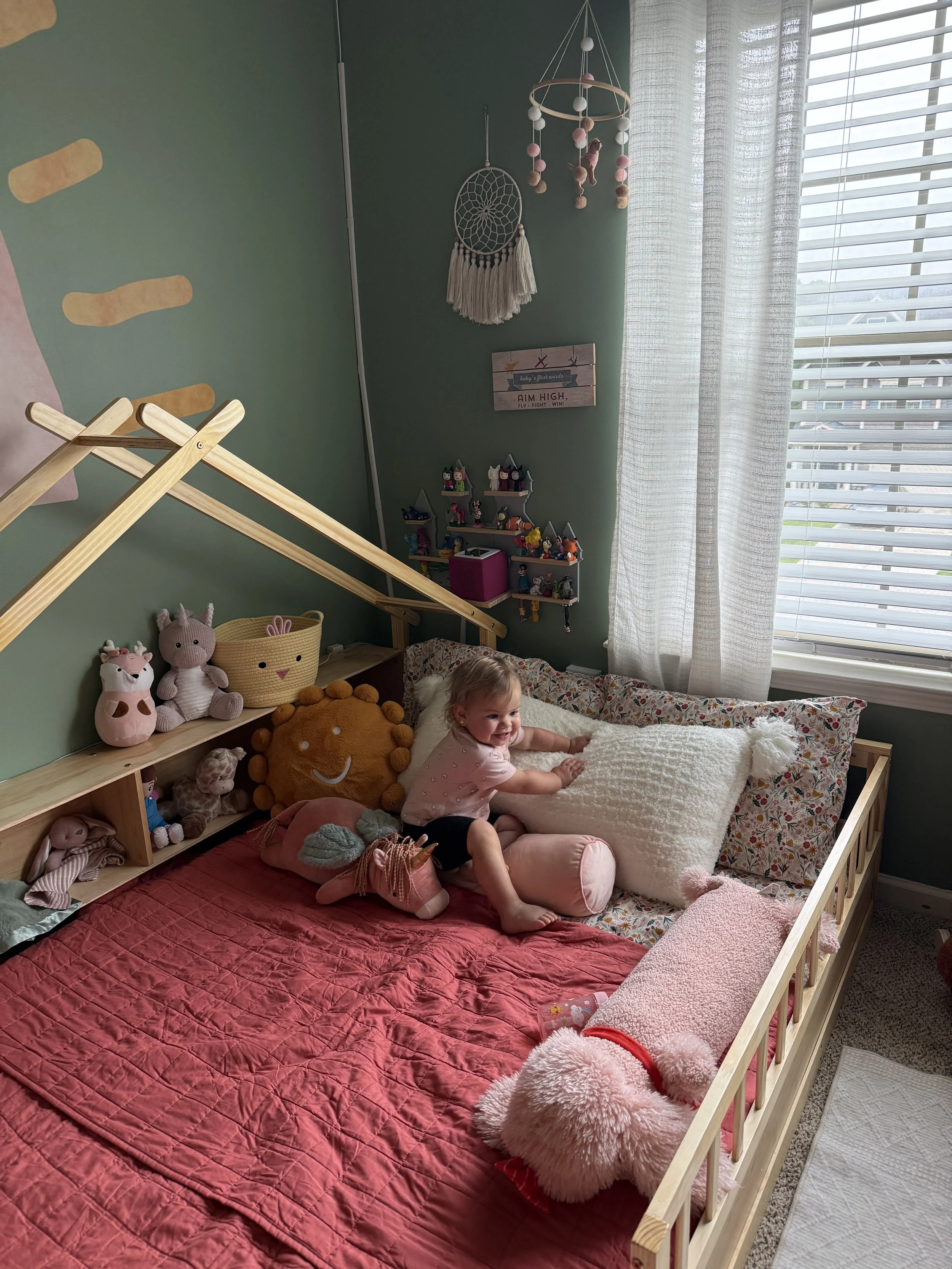 How We Transitioned Our 19-Month-Old from a Crib to a Montessori Floor Bed