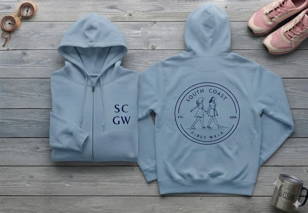 South Coast Girls Walk Logo Zip Up