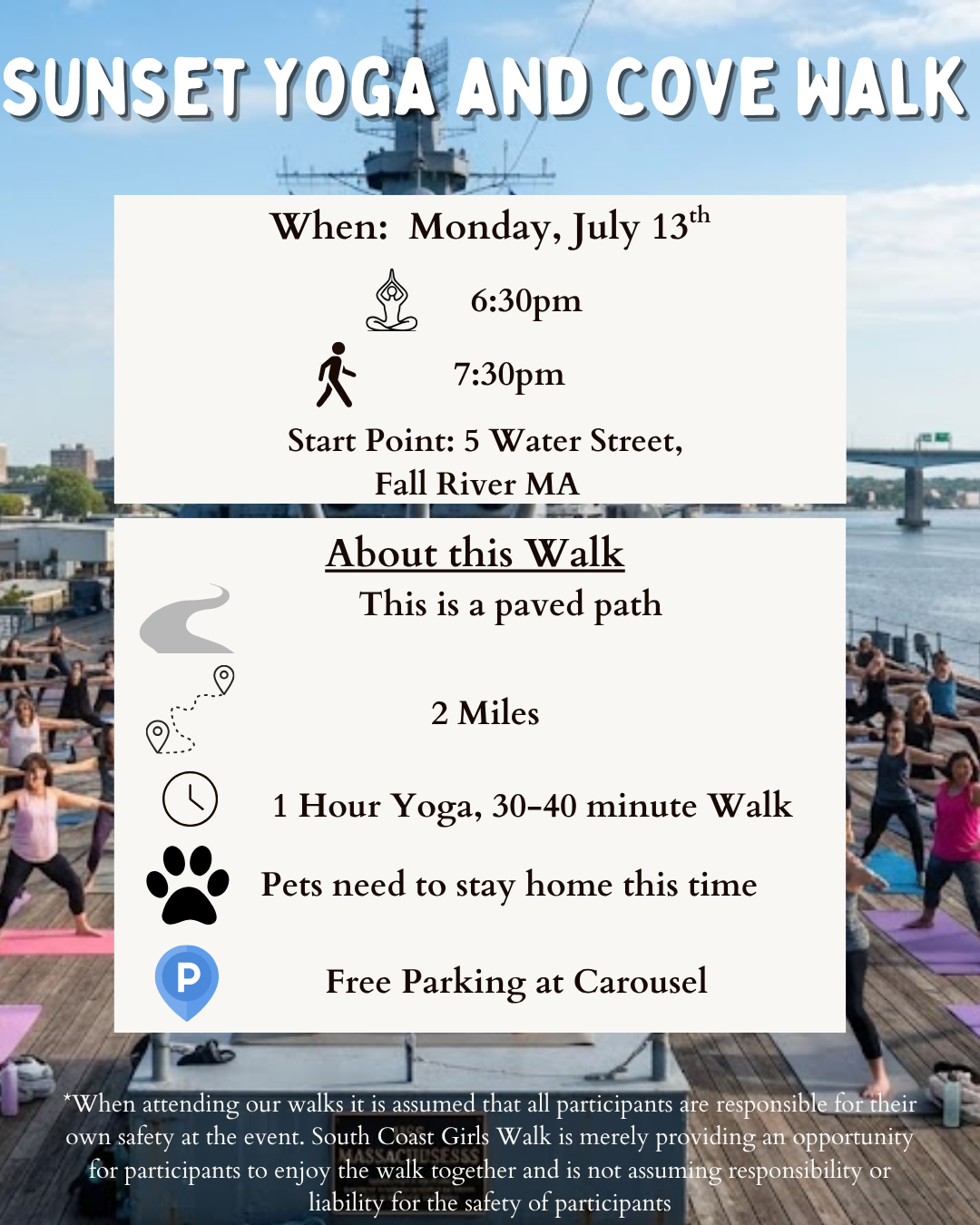 Yoga and Battleship Cove 