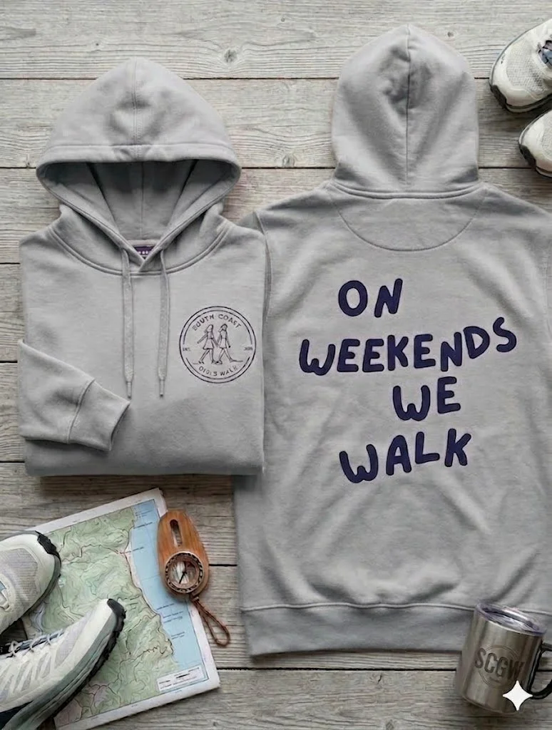 On Weekends We Walk Hoodie
