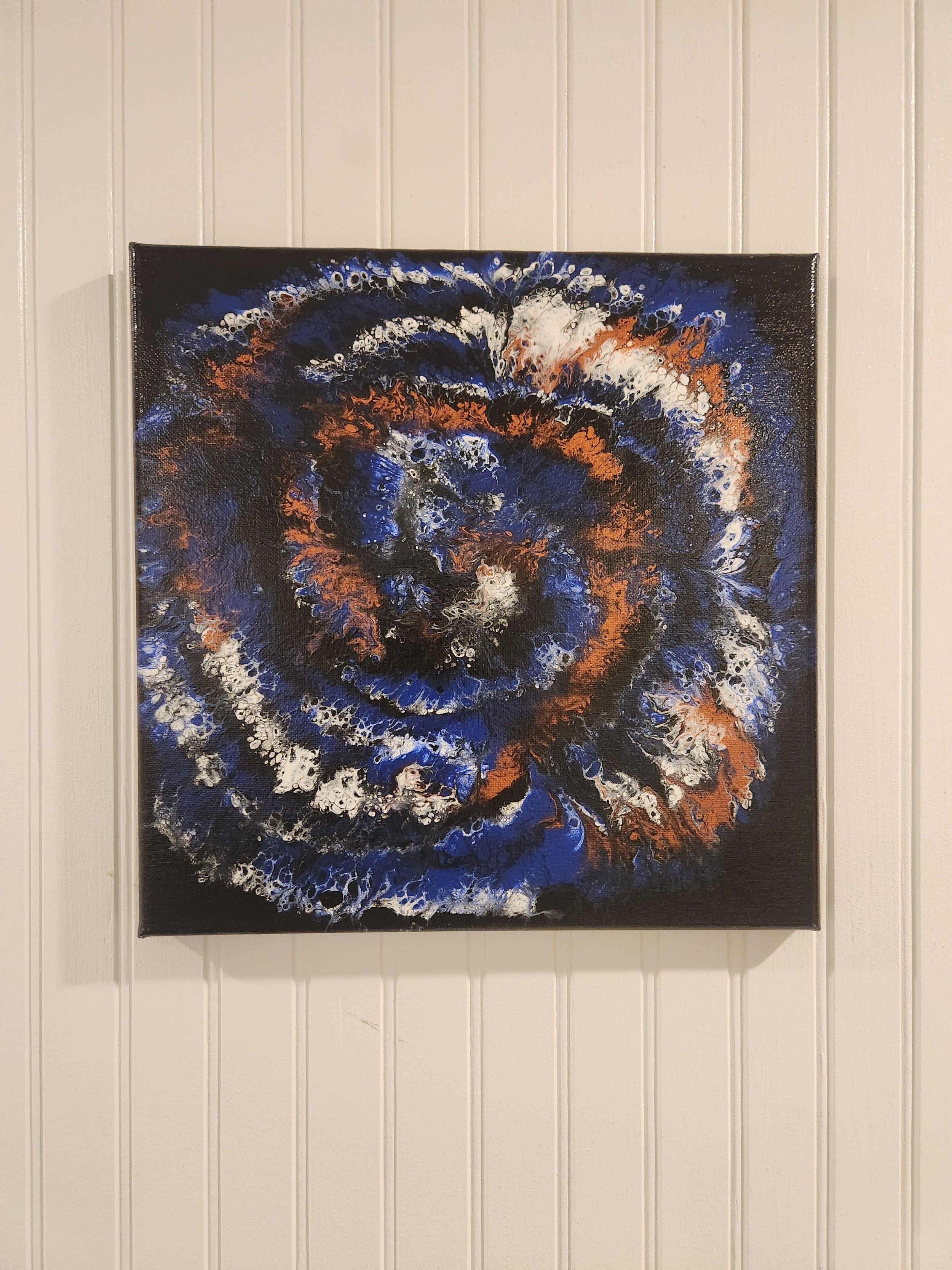 Dynamic Spiral Abstract Canvas