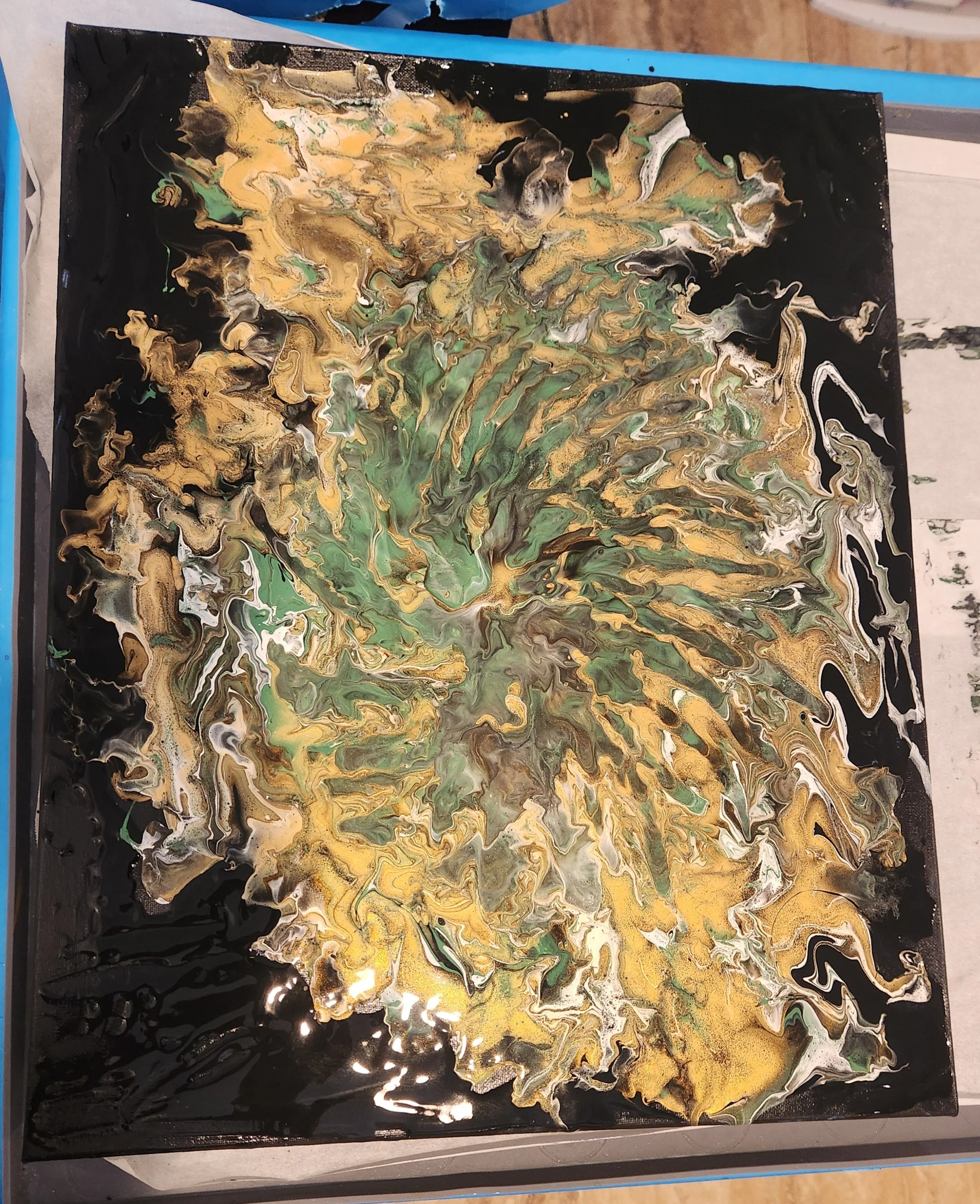 Ethereal Swirl Canvas