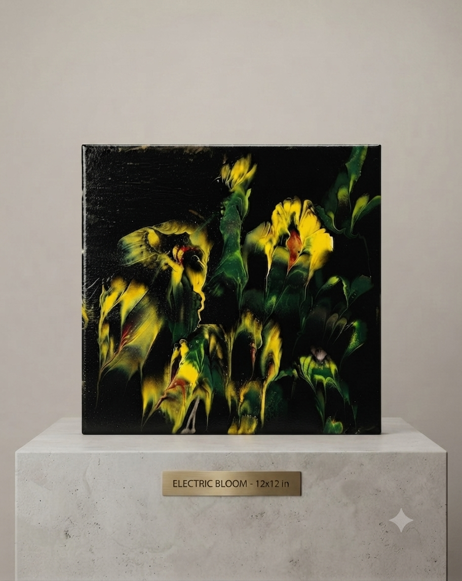 12 x 12 yellow flowers `