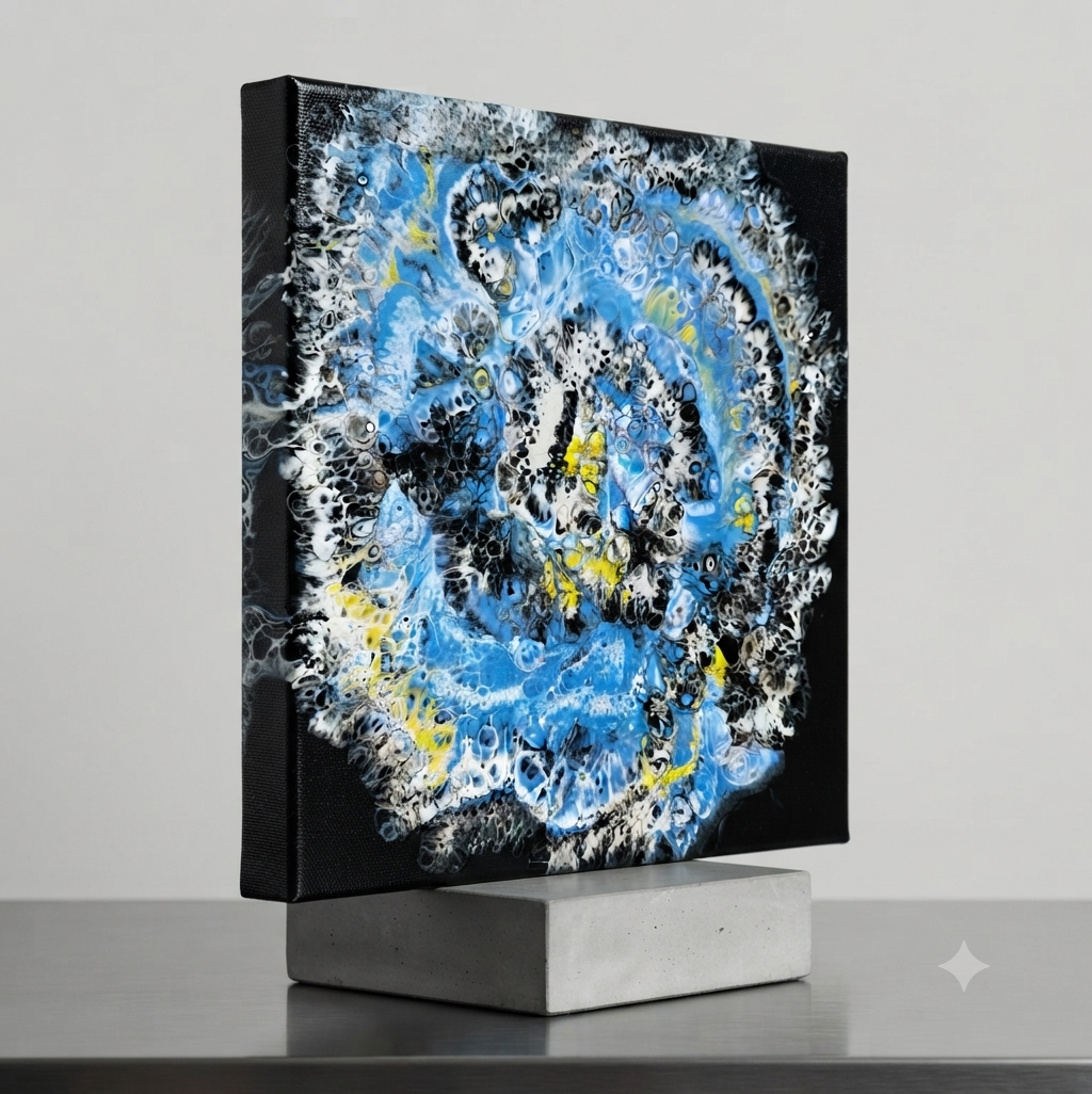 12 x 12 Blue and yellow 1